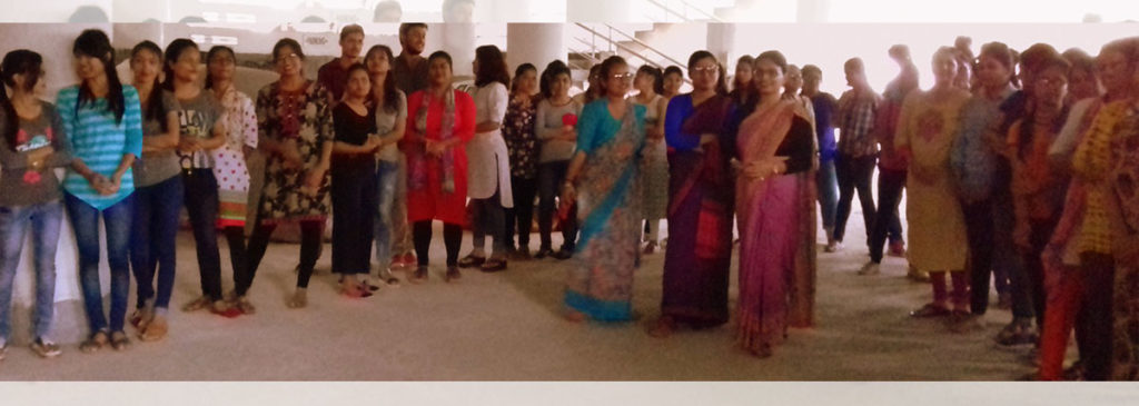 KCVTians PARTICIPATING IN THE SPORTS DAY EVENT